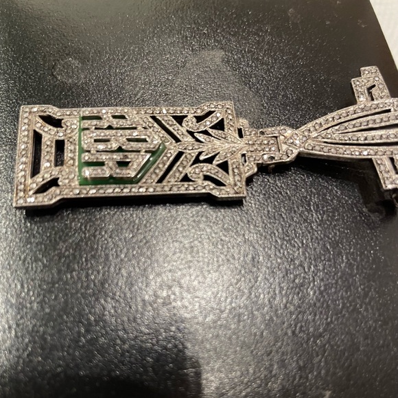 Vintage Marcasite Brooch - Picture 7 of 8